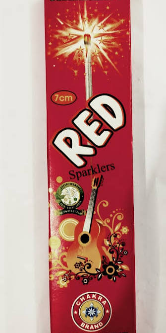 7 cm Red spark