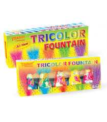 Tri colour Fountain